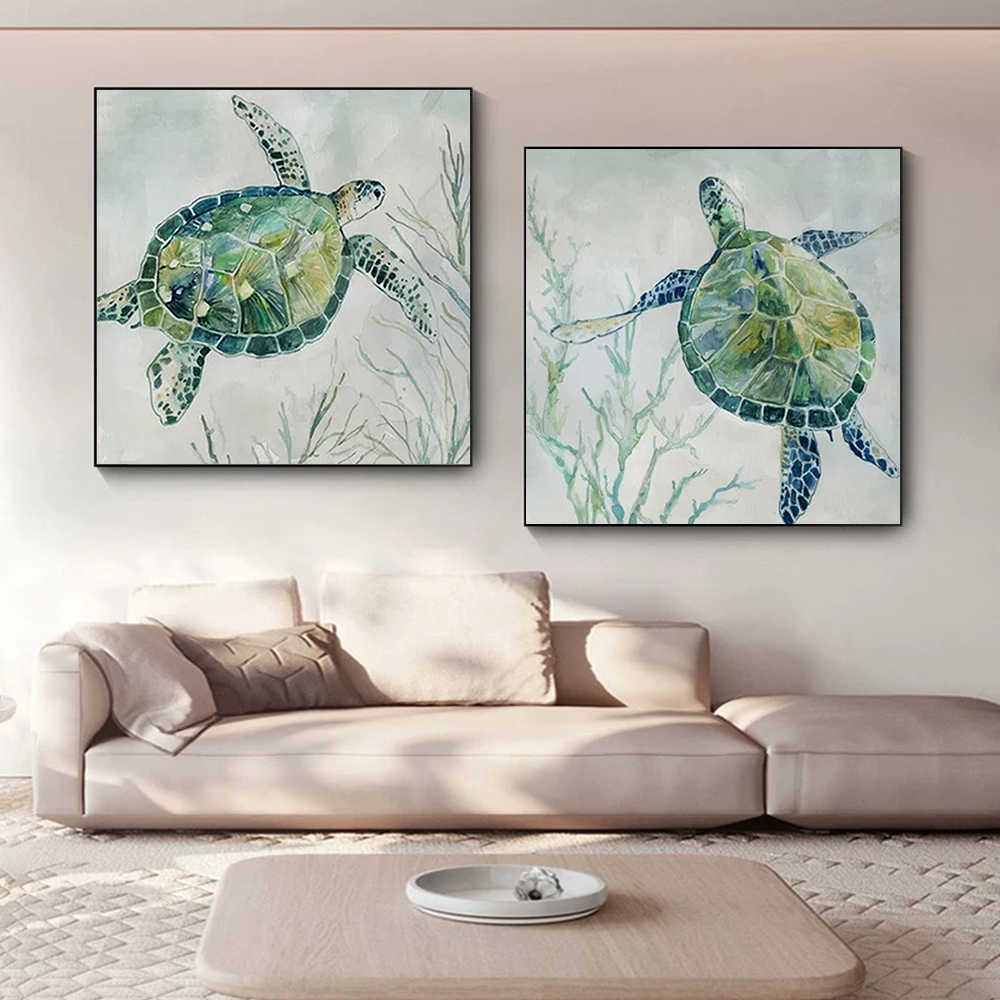 Marine Life Conservation Canvas Collection